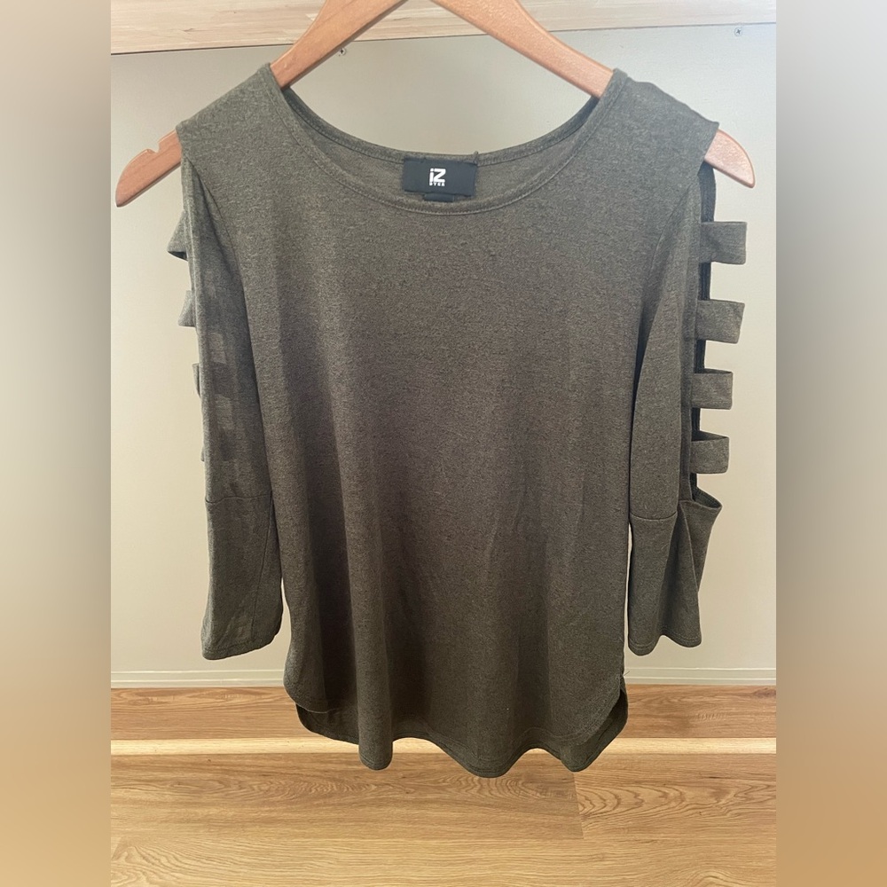 Iz Byer 3/4 length sleeve shirt
